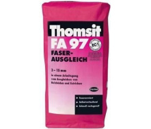 Самовирівнююча суміш, армована мікроволокнами Thomsit FA 97 25 кг