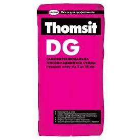 Самовыравнивающаяся гипсово-цементная смесь Thomsit DG 25 кг