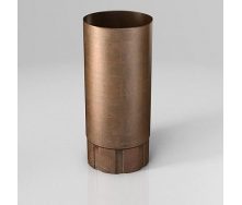 Водостічна труба BU Roofart Scandic Copper 87 мм 3 м мідний
