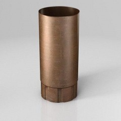 Водостічна труба BU Roofart Scandic Copper 100 мм 3 м мідний Київ