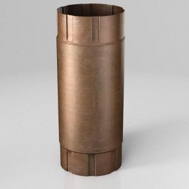 Промежуточная труба PB Roofart Scandic Copper 87 мм 1 м медный