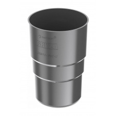 Муфта труби Bryza 100 90,2х145х84,5 мм графіт