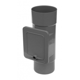 Люк для чистки Bryza 75 110,4х104,5 мм графит 