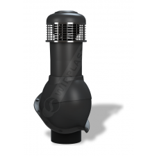 Вентиляційний вихід Wirplast Perfekta К65 150x500 мм чорний RAL 9005