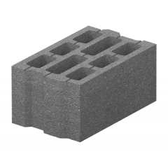 Блок бетонный Золотой Мандарин М-75 40.25.20 396х250х190 мм Киев