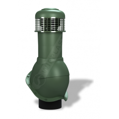 Вентиляционный выход Wirplast Perfekta К65 150x500 мм зеленый RAL 6020 Ровно