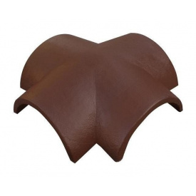 З'єднувач чотирьох ребер ONDO MARRÓN 385х385 мм коричневий