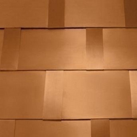 Бітумна черепиця Tegola Prestige Компакт з мідним покриттям 340х1000 мм