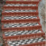Стовпчик фігурний квадратний Золотий Мандарин 100х80х250 мм на сірому цементі червоний