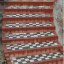 Стовпчик фігурний квадратний Золотий Мандарин 100х80х250 мм на сірому цементі червоний Київ
