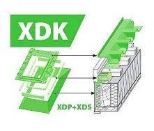 Комплект комірів FAKRO XDK гідро-пароізоляційний 94x118 см