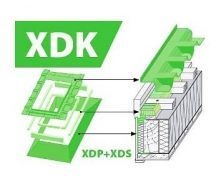 Комплект окладов FAKRO XDK гидро-пароизоляционный 78x118 см