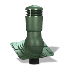 Вентиляційний вихід Wirplast Uniwersal К26 110x500 мм зелений RAL 6020