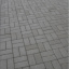 Тротуарная плитка Золотой Мандарин Кирпич стандартный 200х100х80 мм серый Чернигов