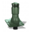 Вентиляционный выход Wirplast Uniwersal К26 110x500 мм зеленый RAL 6020 Чернигов