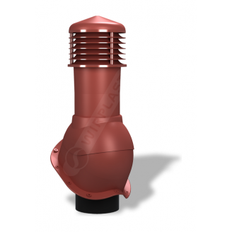 Вентиляционный выход Wirplast Perfekta К53 150x500 мм красный RAL 3009