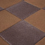 Тротуарная плитка Золотой Мандарин Плита 400х400х60 мм на сером цементе коричневый Львов