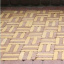 Тротуарная плитка Золотой Мандарин Барселона Антик 192х45х60 мм горчичный на сером цементе Киев