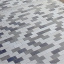 Тротуарная плитка Золотой Мандарин Кирпич без фаски 200х100х60 мм на сером цементе черный Киев