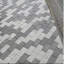 Тротуарная плитка Золотой Мандарин Кирпич без фаски 200х100х60 мм на белом цементе белый Киев