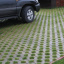Тротуарна плитка Золотий Мандарин Парковочная решітка 500х500х80 мм сірий Кропивницький