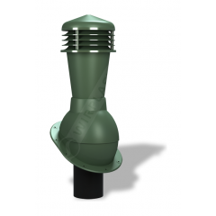 Вентиляционный выход Wirplast Normal К23 110x500 мм зеленый RAL 6020 Тернополь