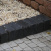 Тротуарная плитка Золотой Мандарин Кирпич Антик 240х160х90 мм на сером цементе черный