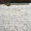 Тротуарная плитка Золотой Мандарин Ромб 150х150х60 мм серый Львов