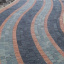 Тротуарна плитка Золотий Мандарин Креатив 60 мм на сірому цементі чорний Чернівці