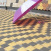 Тротуарная плитка Золотой Мандарин Меланж Квадрат 100х100х60 мм танжерин