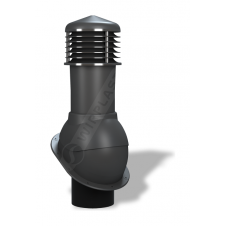 Вентиляційний вихід Wirplast Normal К52-6 150x550 мм чорний RAL 9005 (Копія)