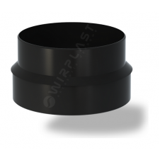 Переходник для соединительных труб Wirplast Adapter U36 100/110 мм черный RAL 9005