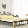 Ліжко Кассандра на дерев'яних ніжках