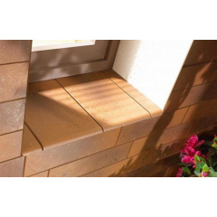 Фасадна плитка клінкерна Paradyz SEMIR BEIGE 24,5x6,6 см Веселе