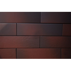 Фасадна плитка клінкерна Paradyz CLOUD BROWN 24,5x6,6 см Кременець