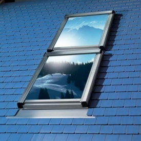 Комбінований комір VELUX OPTIMA ESR 0000+ESK 0007 MR08 для мансардних вікон 78х140 см