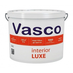 Акриловая краска Vasco interior LUXE С 0,9 л Киев
