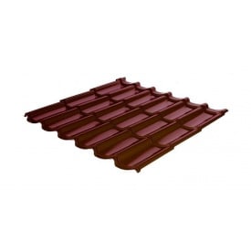 Металочерепиця RAUNI Standart 1180/1100 мм 0,5 мм MAT Polyester SeAH Steel (Корея) RAL 3005