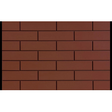 Фасадная плитка клинкерная CERRAD ELEWACJA BURGUND 6,5x24,5 см