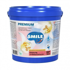 Эмаль универсальная SMILE SF-180 водно-дисперсионная 0,9 кг белый Херсон