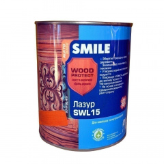 Лазурь SMILE SWL-15 WOOD PROTECT 0,75 л горіх Суми