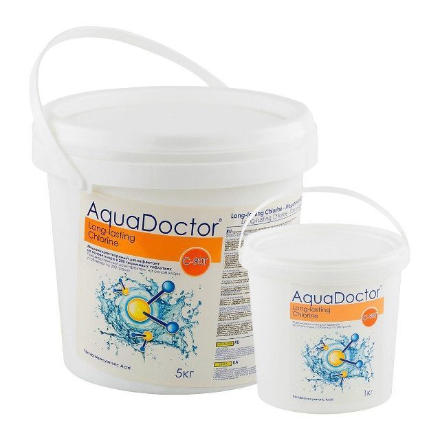 Дезинфектант на основе хлора длительного действия AquaDoctor C90-T