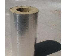 Циліндр базальтовий фольгований 80 кг/м3 377x100x1000 мм