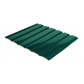 Профнастил Rauni C-18 1174/1128 мм 0,45 мм MAT Polyester SeAH Steel (Корея) RAL 6005