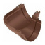 Угол желоба Альта-Профиль Элит 90 градусов 125 мм коричневый Хмельницкий