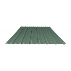 Профнастил Ruukki Т15-115V Polyester matt фасадный 13,5 мм темно-зеленый Херсон