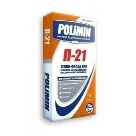 Клеевая смесь Polimin Тепло-фасад про П-21 25 кг