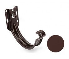 Кронштейн желоба универсальный Galeco PVC 110/80 107 мм шоколадно-коричневый