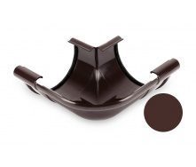 Кут внутрішній 90 градусів Galeco PVC 110/80 107х185 мм шоколадно-коричневий
