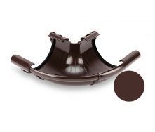 Угол внешний регулируемый 90-150 градусов Galeco PVC 130 132х220 мм шоколадно-коричневый